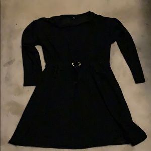 Long sleeve Black dress